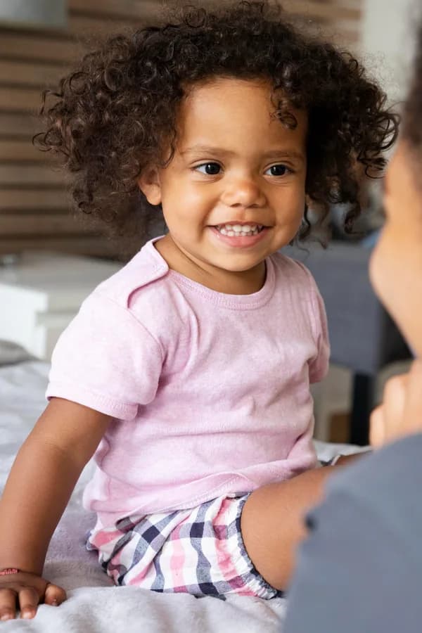 Example child photo for upload